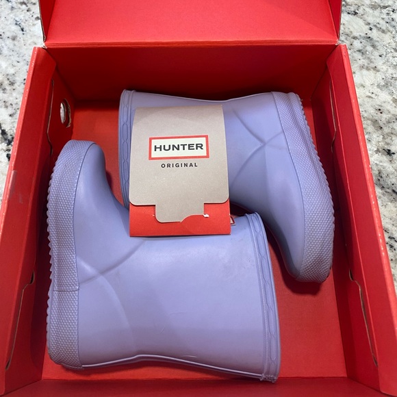 Hunter Shoes Hunter Toddler Kids First Classic Rain Boot In Purple